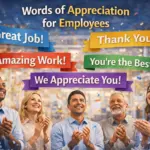 Words of Appreciation for Employees