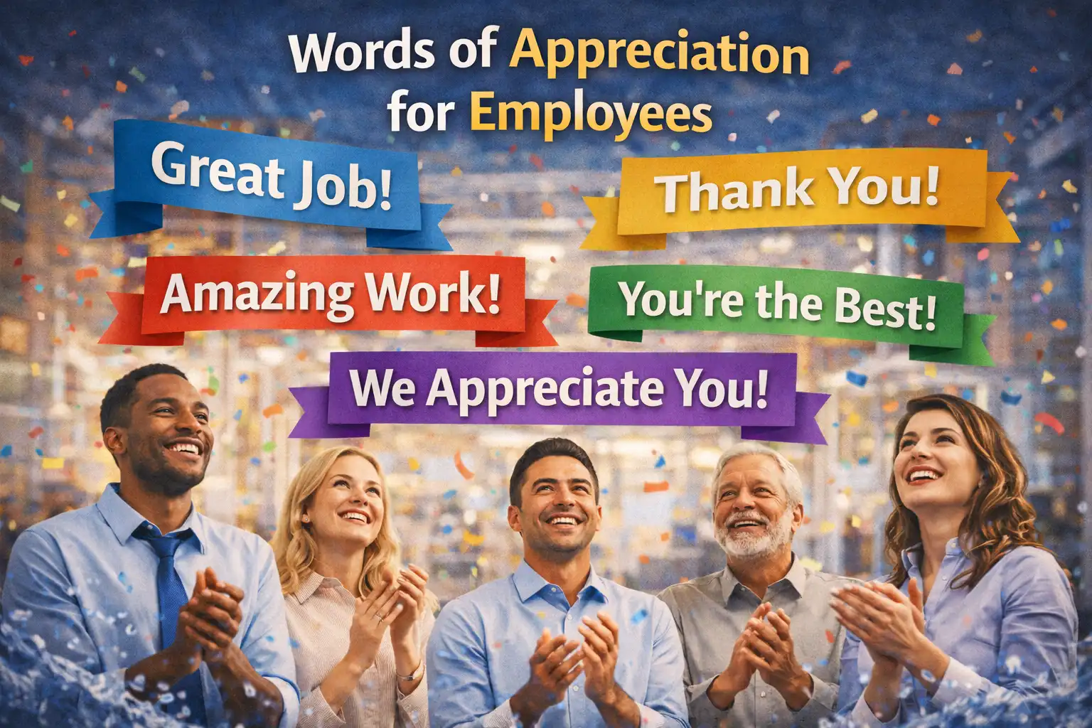 Words of Appreciation for Employees