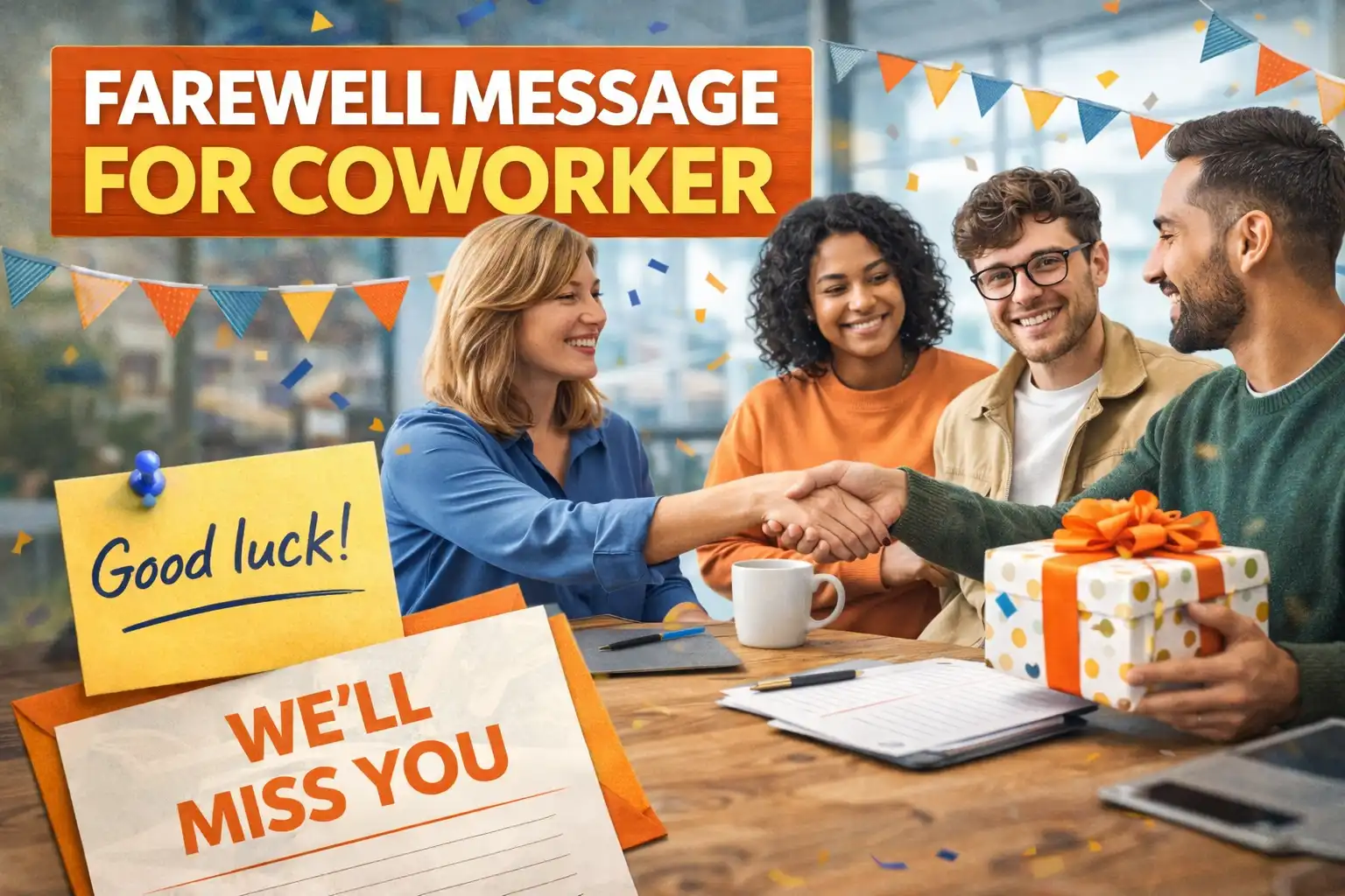 Farewell Message For Coworker