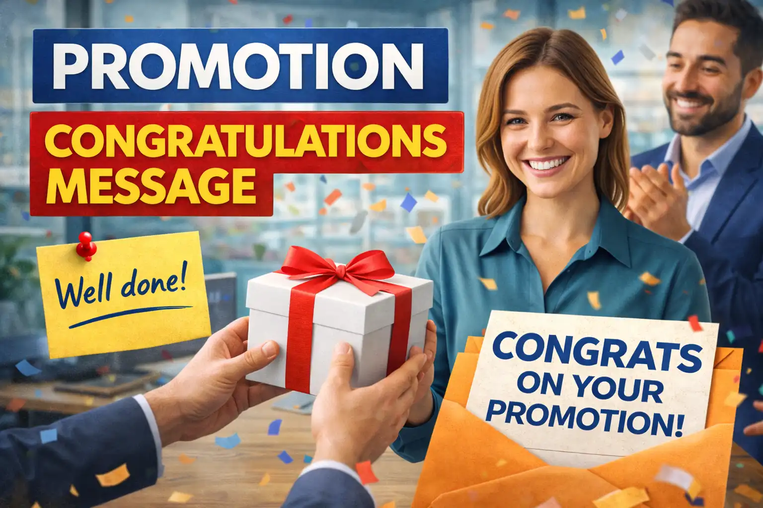 Promotion Congratulations Message